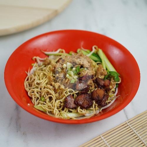 Mie Siantar Babi Jamur menu Bakmie Siantar Acen, Kalideres