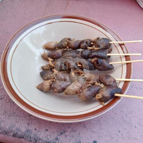 Sate Kulit menu Bubur Ayam Special Cikini, Jln. Cikini Raya