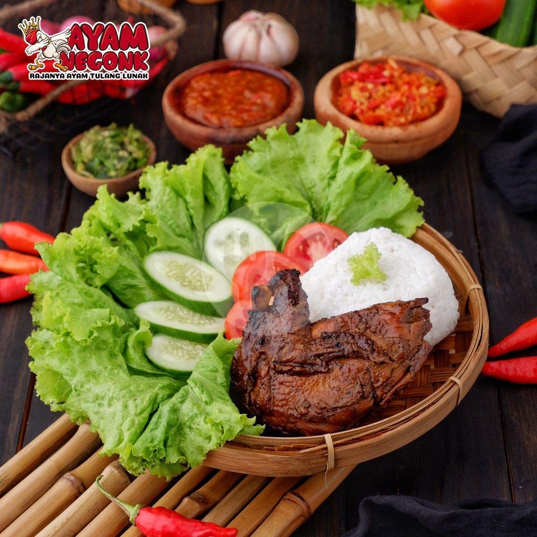 Paket Ayam Bakar Tulang Lunak menu Ayam Negonk, Gede Bage