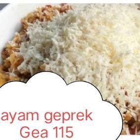 Ayam Geprek Keju menu Ayam Geprek Gea 115 Graha Indah, Jatiasih