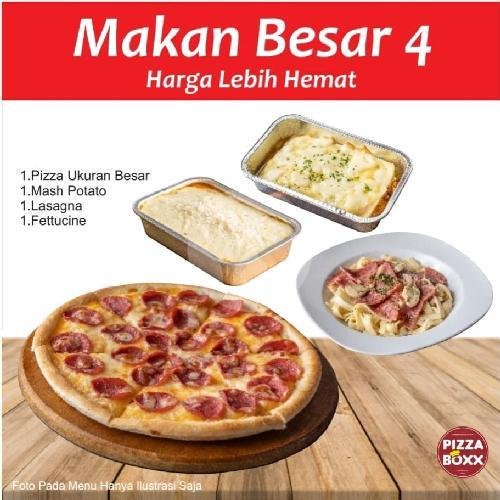 Paket Minum 4 menu Pizza Boxx, Jalan WR Supratman