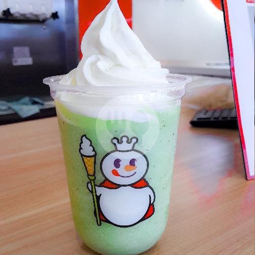 Creamy Mango Boba menu Mixue, Jiwan