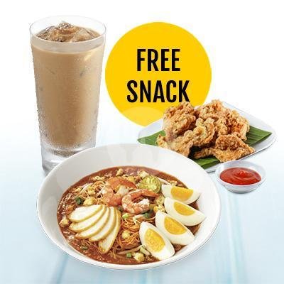 Combo 4 - Curry Chicken Noodle menu Toast Box (Kopi Laksa Dan Nasi), Kota Kasablanka
