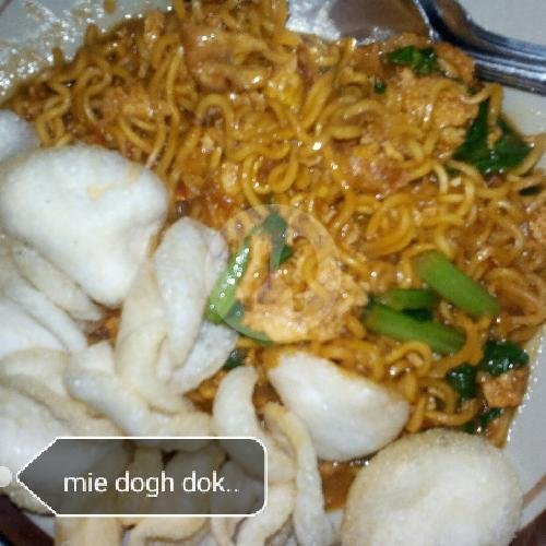 Mie Dok Dok menu Warmindo Kayungyun, Ngemplak