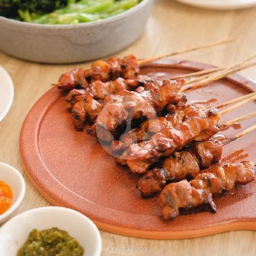 Sate Babi 5 Tusuk menu PORCAFE, Jl Ciumbuleuit No 86 Bandung