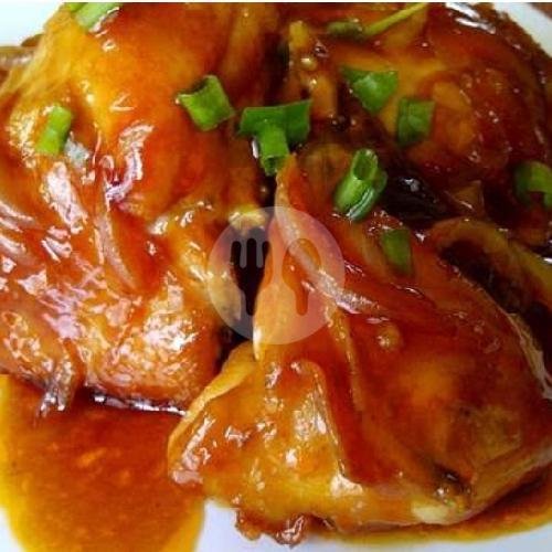 Paket Ikan Lada Hitam+Es Teh menu Ayam Siram 48 , Merpati