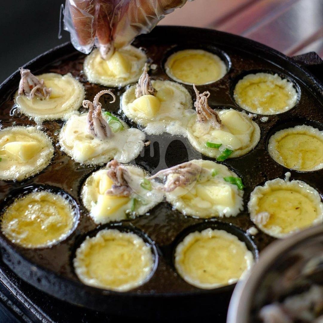 Takoyaki isi 5 Gurita menu Takoyaki Disini, Pandega Marta