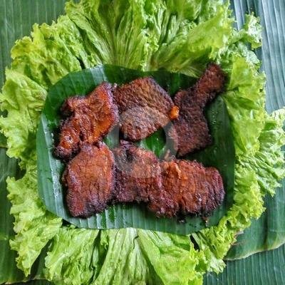 Empal Daging menu Pecel Pincuk, Kalibata