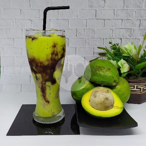 Jus Alpukat Mentega Kental menu Fanda Juice, Gedangan