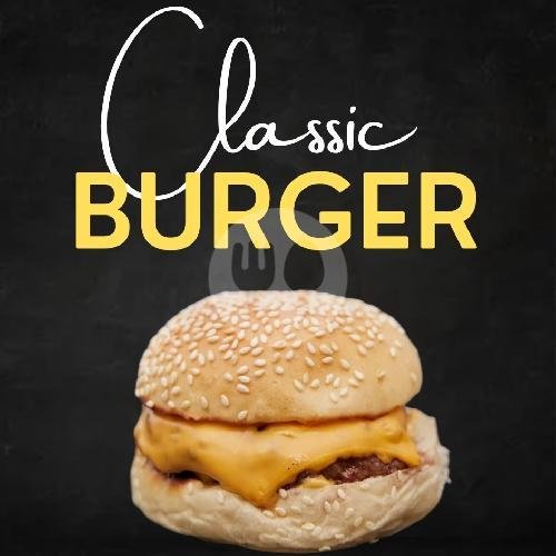 Asterix Burger menu Begin Burger, Duren Sawit