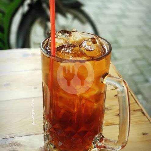 Es Jeruk menu Bakso dan Mie Ayam Pak Uzzan, Ngampilan