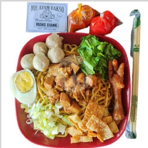 Mie Yamin Bawang Special menu Mie Ayam Bakso Mang Ujang, Krembangan