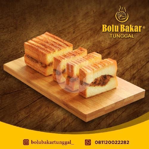 Bolu Bakar Abon Pedas menu Bolu Bakar Tunggal, Griya Buah Batu