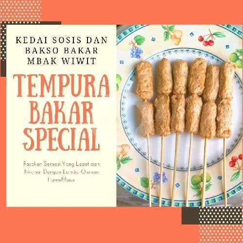 Promo Chikuwa Spesial ( 3 Tusuk ) menu Kedai Sosis dan Bakso Bakar Mbak Wiwit, Banyumanik