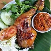 Nasi Ayam Goreng+ Es Teh menu Nasi Pecel Madiun, Sambel Mbok Silah, Merjosari