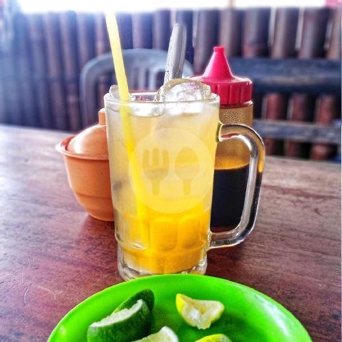 Es Jeruk menu Soto Lenthok Ayam Kampung Tembi