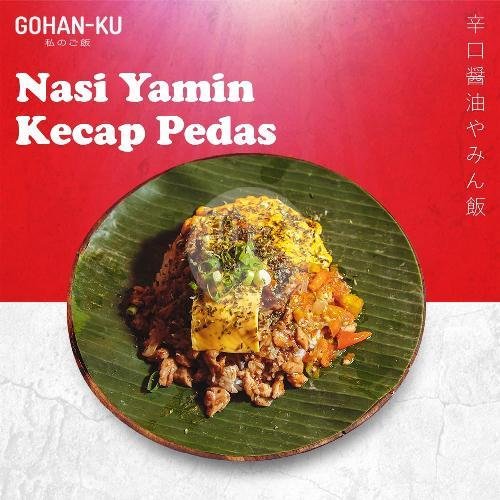 Nasi Yamin Keju Pedas menu Gohan Ku, Pancoran