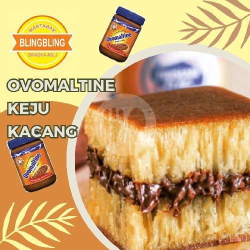 Coklat Keju menu Martabak Bling Bling, Bangka Asli