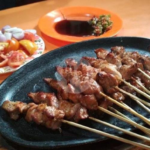 SATE KAMBING 10 TUSUK menu SATE SARI CEMPLIK, BREBES