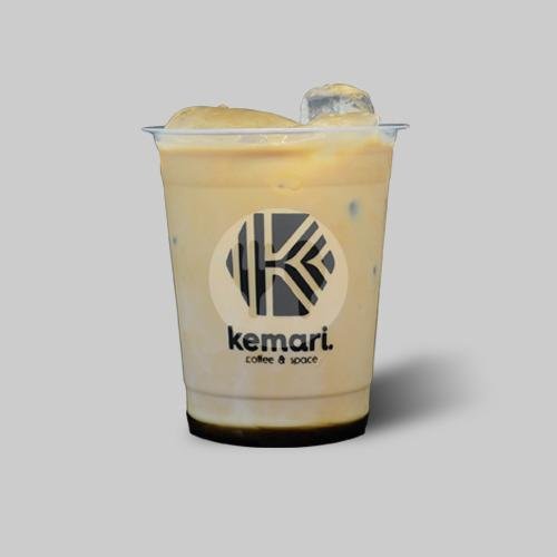 Es Kopi Susu Kakanda menu Kemari Coffee & Space, Gang Pandega
