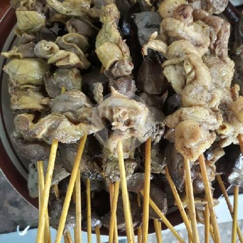 Sate Hati Ayam menu Bubur Ayam Spesial Kari 