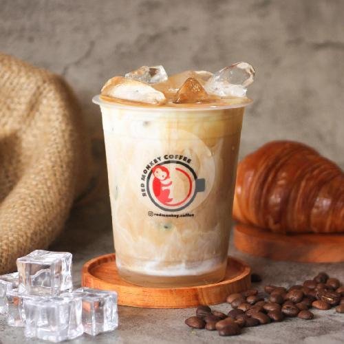 Iced Pandan Latte menu Red Monkey Coffee