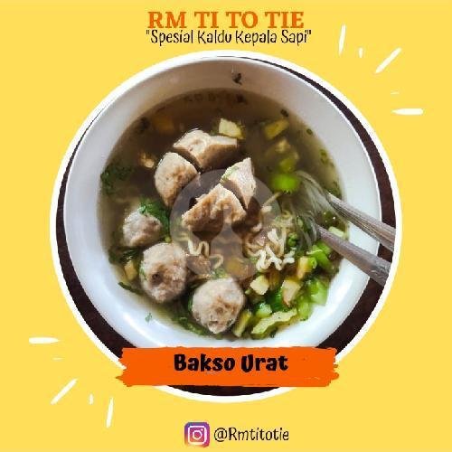 Sop T Tlan menu RM Titotie 1, Comal