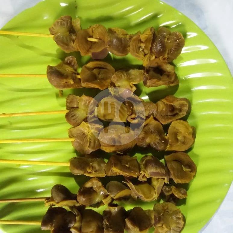 Sate Ati menu Bubur Ayam Sehat Mang Asep, Jalan Raya Ragunan