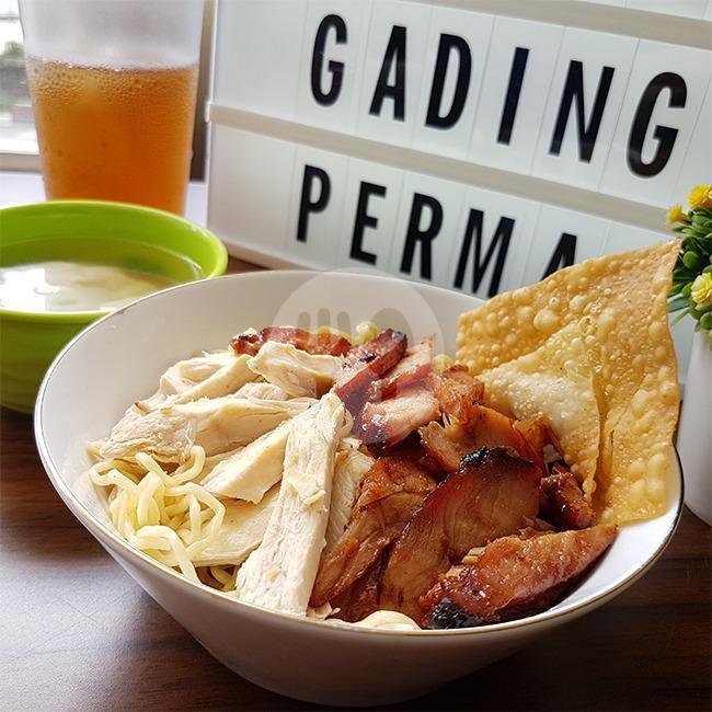 Mie Hokian ( Ayam / Daging Babi / Seafood) menu Bakmi Gading Permai, Kelapa Gading