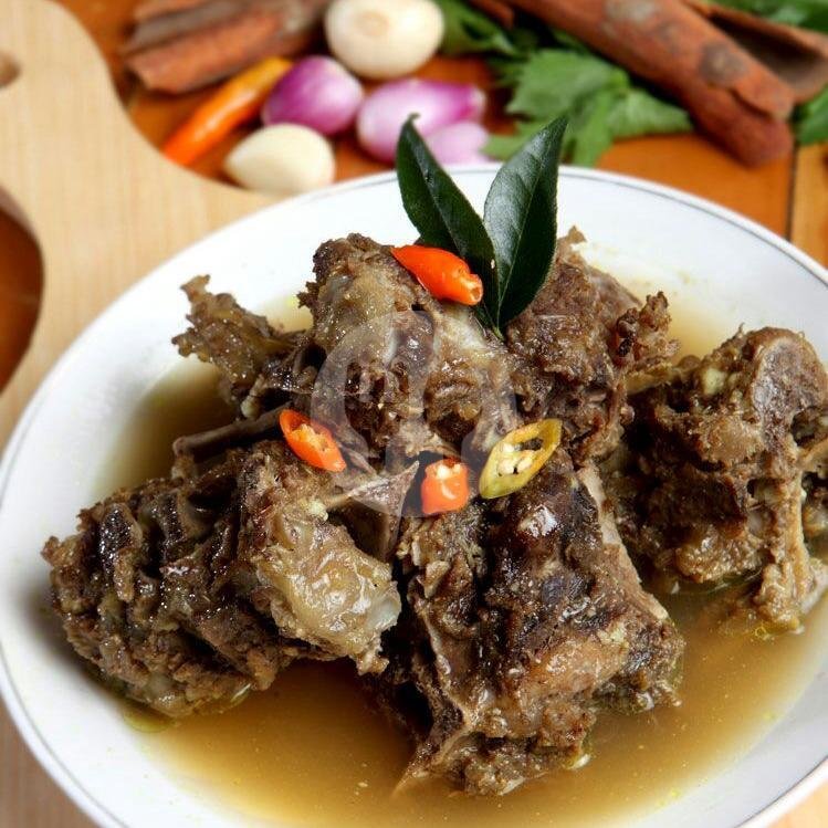 Nasi Putih menu Sate Kambing JR Jaya Rejeki, Ngaliyan