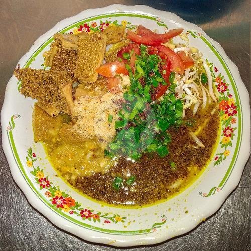 Soto Usus Sapi menu Soto Jowo Cak Sim, Pakisaji