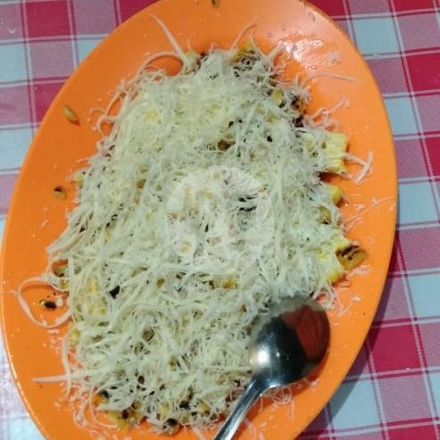 Tape Bakar menu Jagung Bakar Al-Mubarok, Klojen