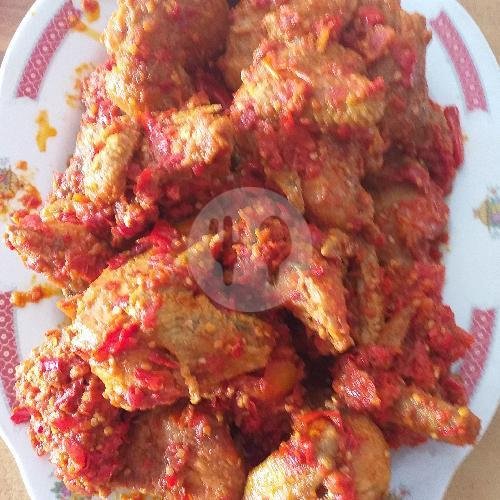 Ayam Goreng menu RM Padang Fajar Indah, Jatinangor
