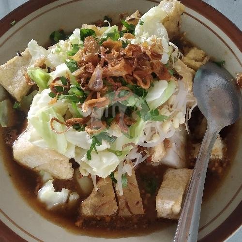 Teh menu Kupat Tahu Magelang Pak Dul, Kasihan