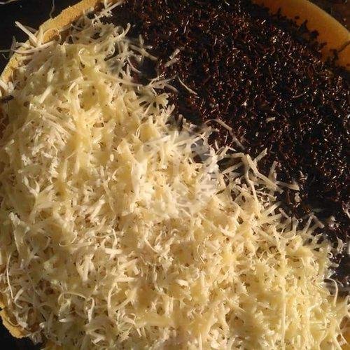 Keju Jagung menu Martabak Sanjaya, Sutisna Senjaya