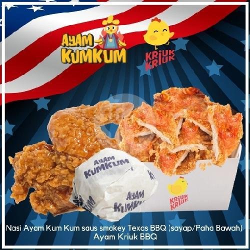 Paket Bundling 6 ( Nasi Ayam Dada/Paha Atas + Ayam Kriuk ) menu Ayam Kriuk Kriuk, Tenggilis Mejoyo