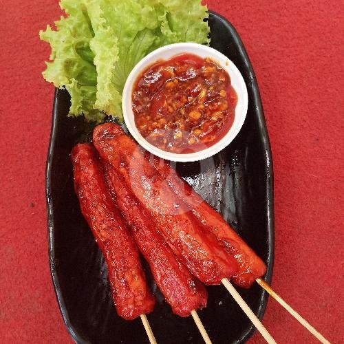 Fish Ball Bakar(2) menu Mie Gembredexx, Banyudono