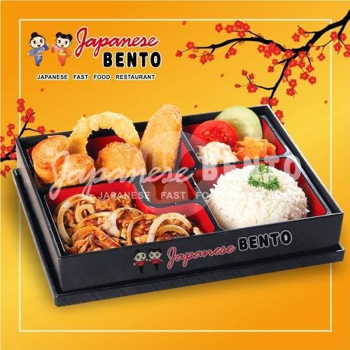JB Duo 3 menu Japanese Bento, Food Garden Lippo Plaza Batu