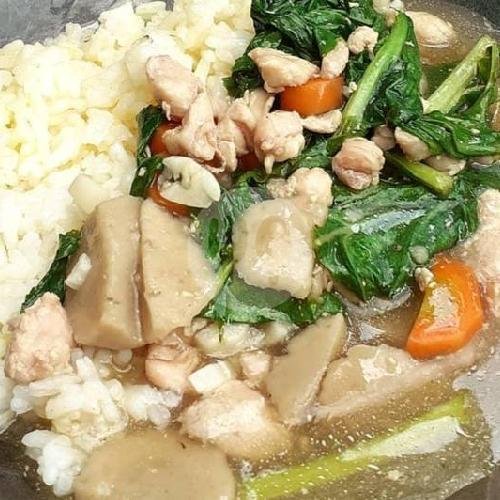 Nasi Putih menu Warung Pangestu Cak Man, Batu