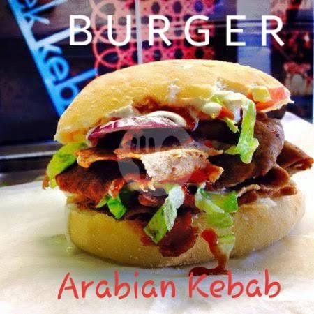 Burger Kebab Besar menu Arabian Kebab Cijambe, Raya Cijambe
