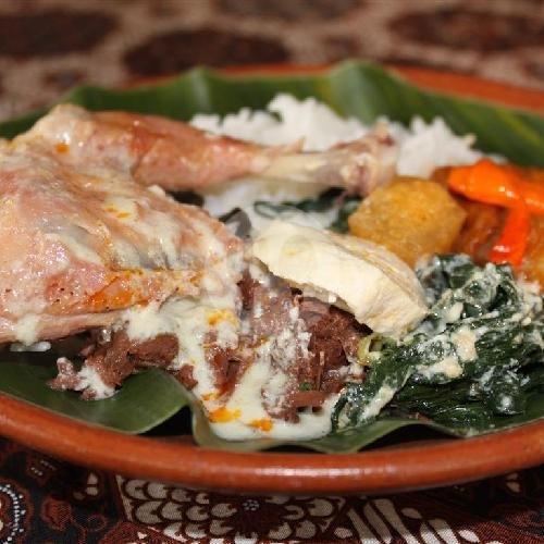 Nasi Gudeg Ayam Goreng menu Gudeg Kandjeng, Blok M