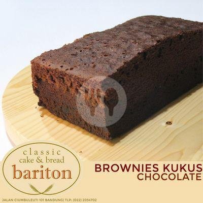 Brownies Kukus Coklat Original menu Bariton Bakery, Ciumbuleuit