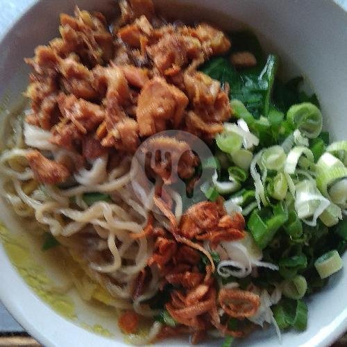 Mie ayam iso menu Mie Ayam Bakso Pak Pendek, Puspanjolo Tengah