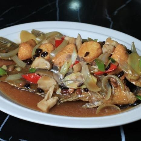 Cap-cay menu Seafood Ana Aroma Desa, Sepat Kebagusan