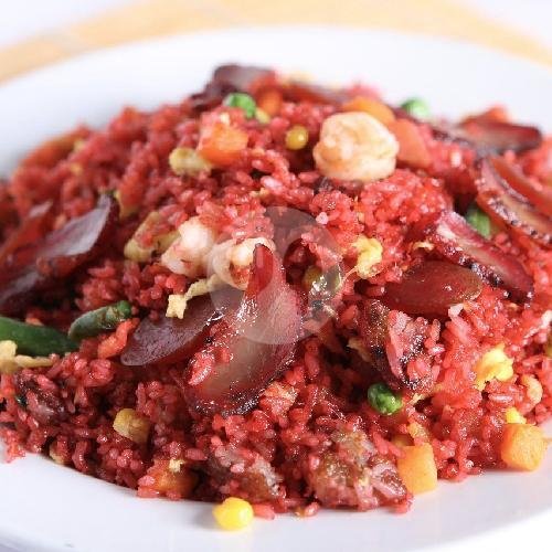 Nasi Goreng Yanchou(merah/putih) menu RM Ateng, Kelapa Gading