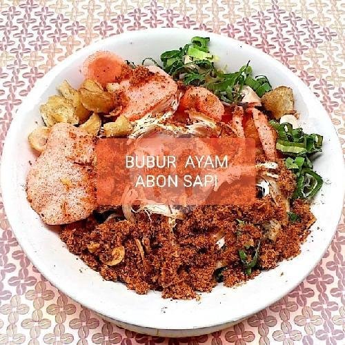 Bubur Ayam Chiken Nugget menu BUBUR AYAM DAN KETOPRAK BAROKAH, JaTIMAKMUR