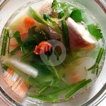 1/4  Ekor Ayam Bakar menu Serba Ikan Karanganyar, Timur Bangjo Papahan
