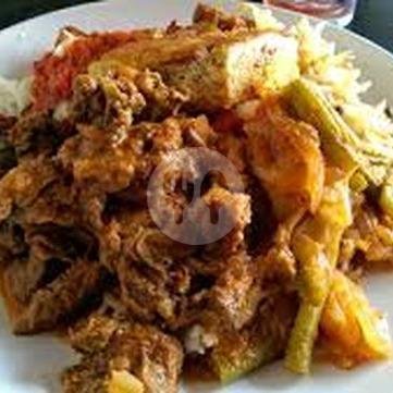 Buah Potong Semangka menu RM Ampera Dep Pasca, Lowokwaru