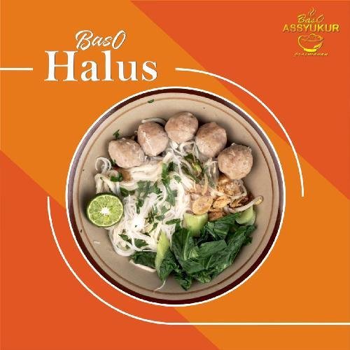 Baso Cincang menu Mie Baso As-Syukur Bunderan Gobras