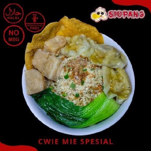 Cwie Mie Yampung Spesial menu Cwie Mie & Dimsum Homemade Siopang, Gedangan